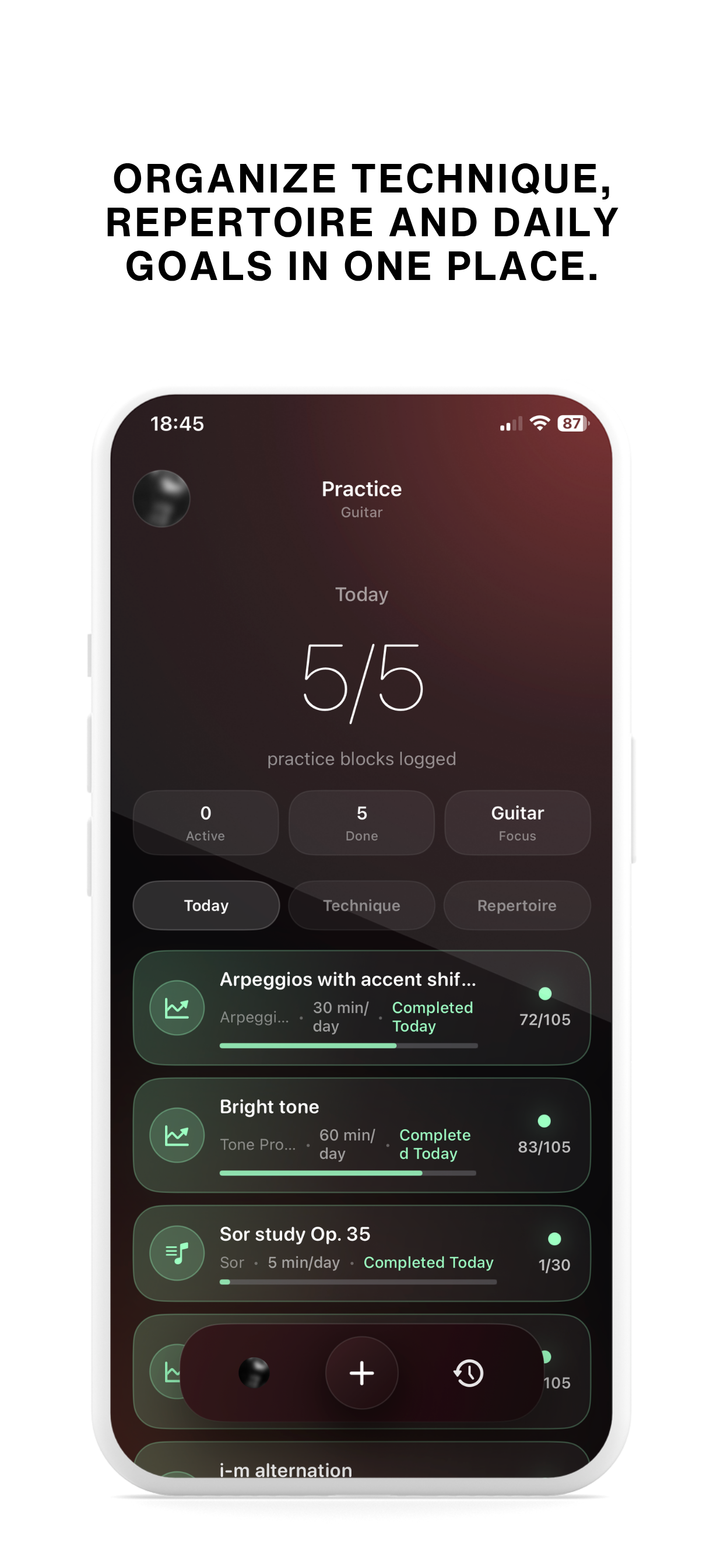 practiceOS screenshot 3